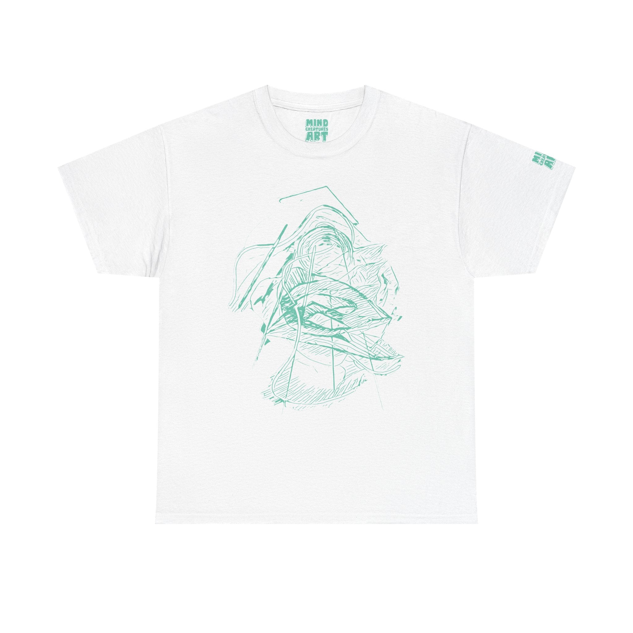Dive Reflex (Teal) Unisex Heavy Cotton Tee