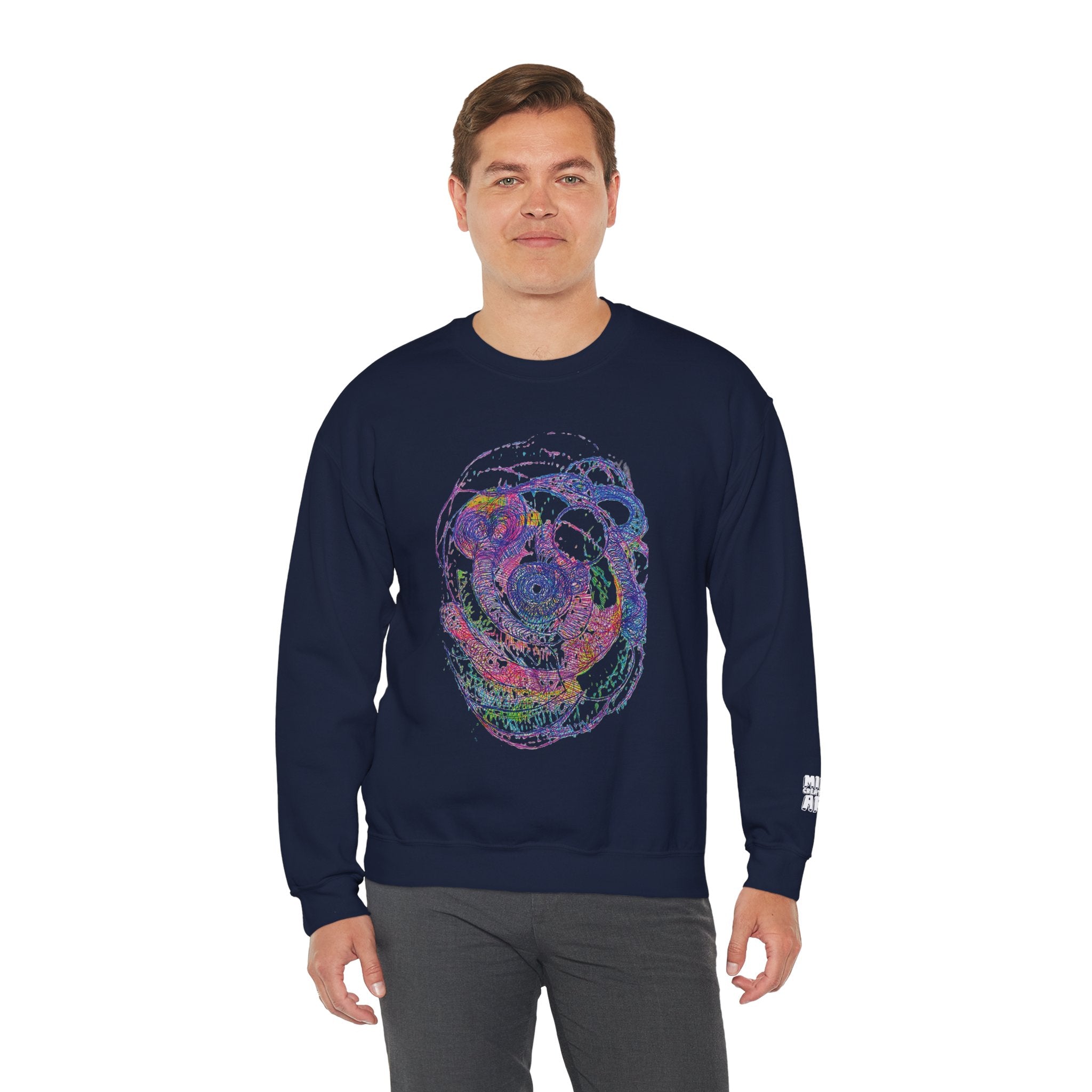 Spiraling Unisex Heavy Blend™ Crewneck Sweatshirt