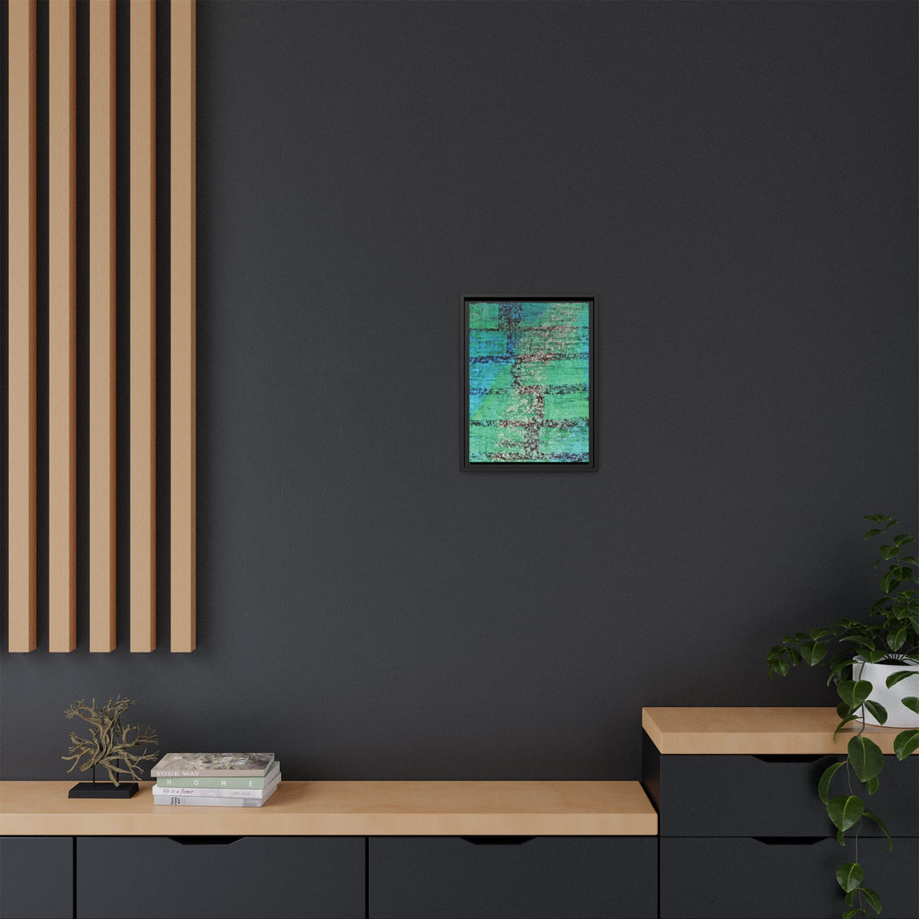 Experiment (V2) Matte Canvas, Framed