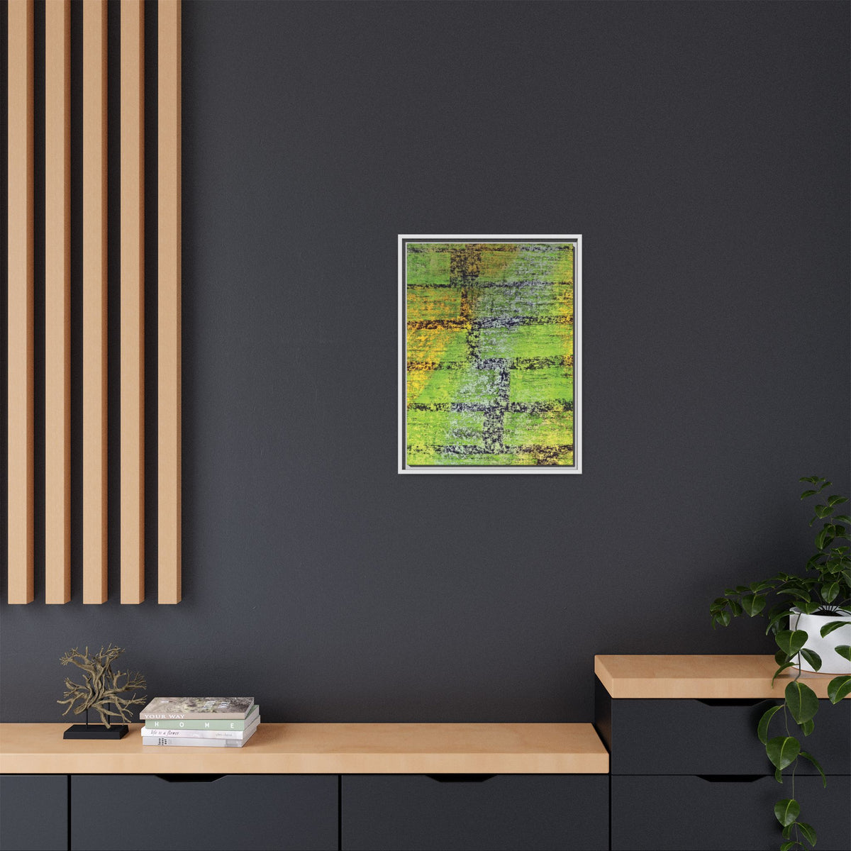 Experiment Matte Canvas, Framed