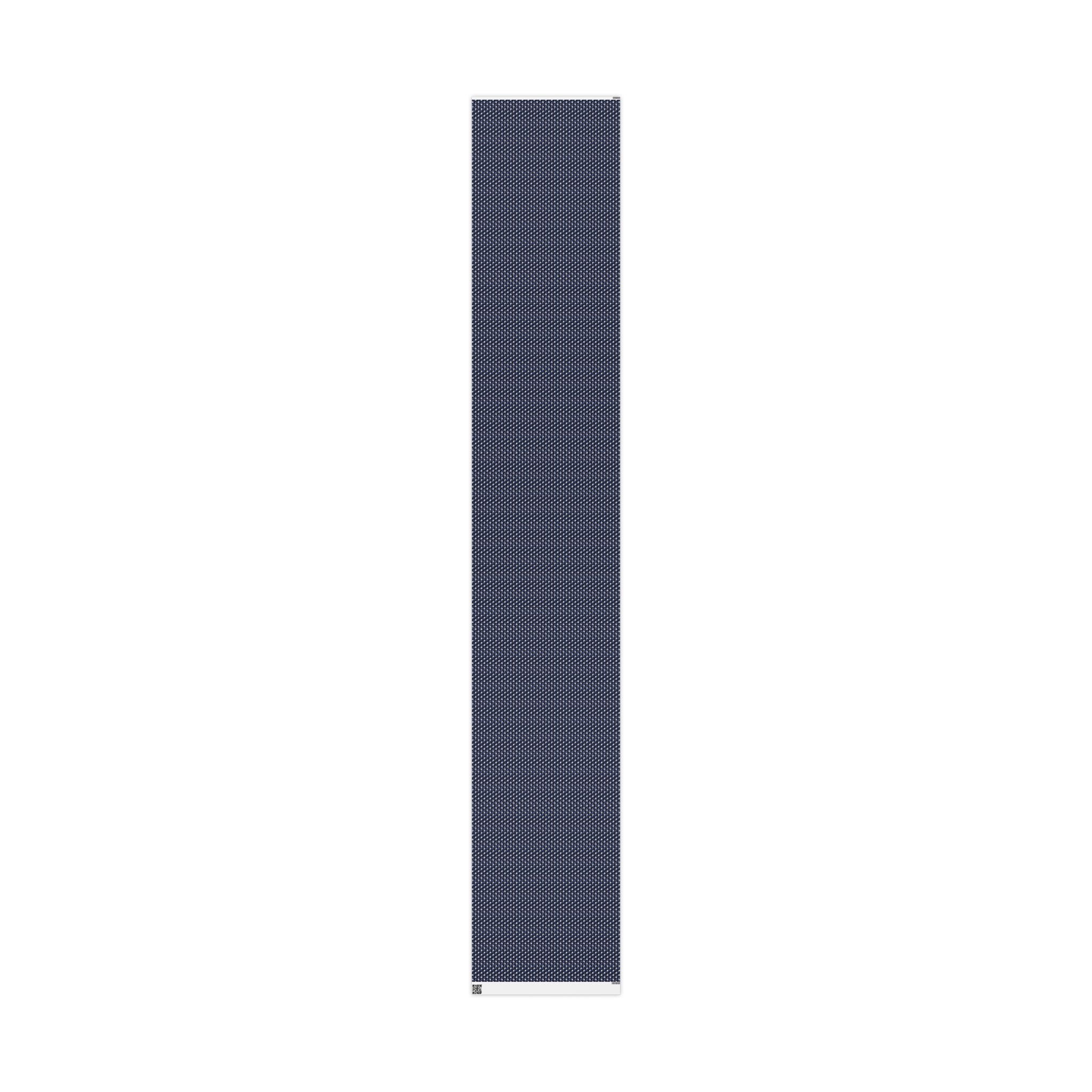 Who Are You? (Black Background, White Logo) Heavy Wrapping Paper