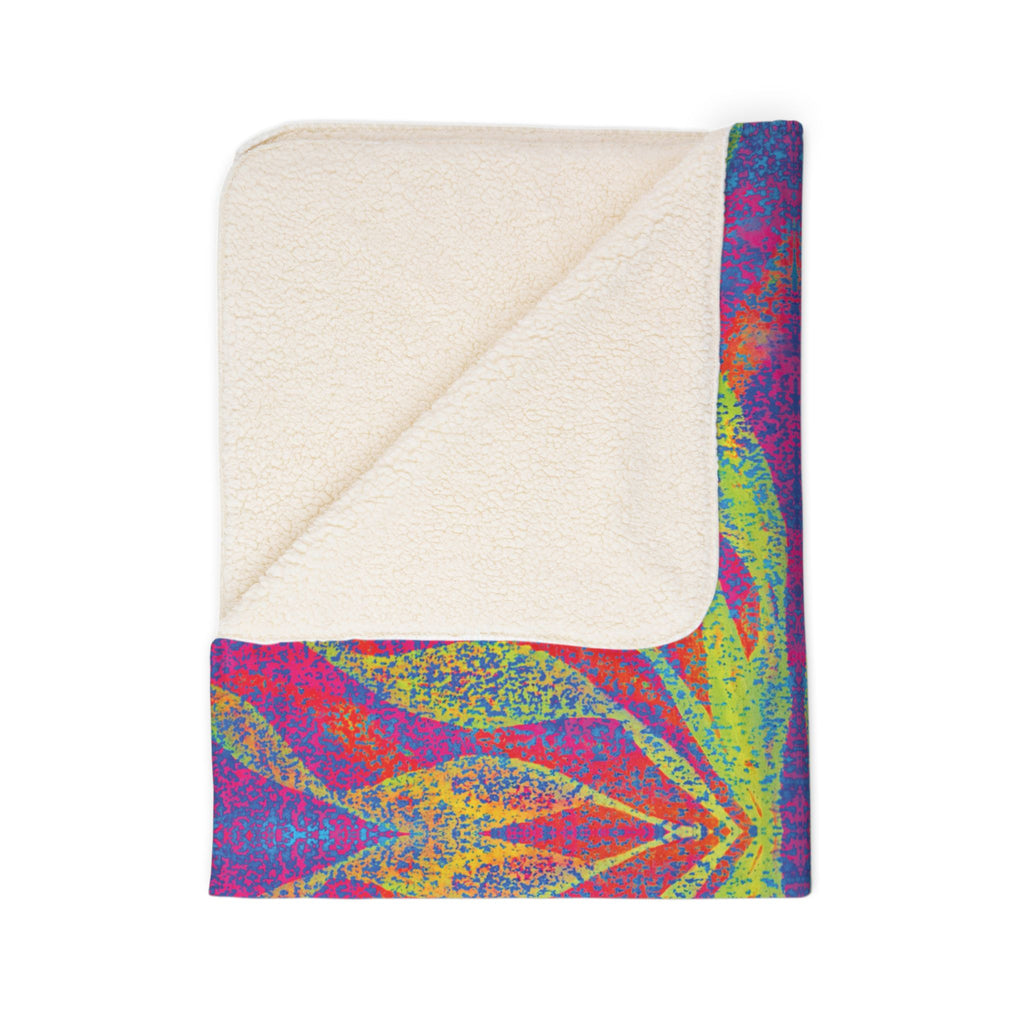 Wave (V4) Fleece Sherpa Blanket