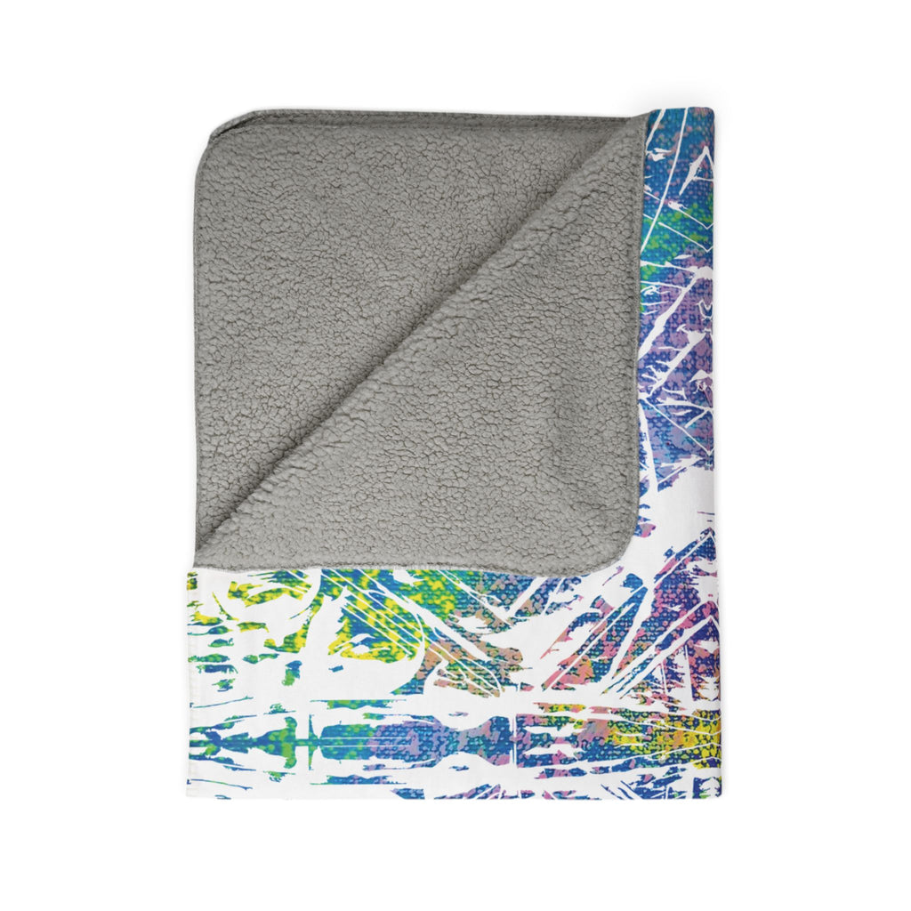 Love x Vapor (V2) Fleece Sherpa Blanket