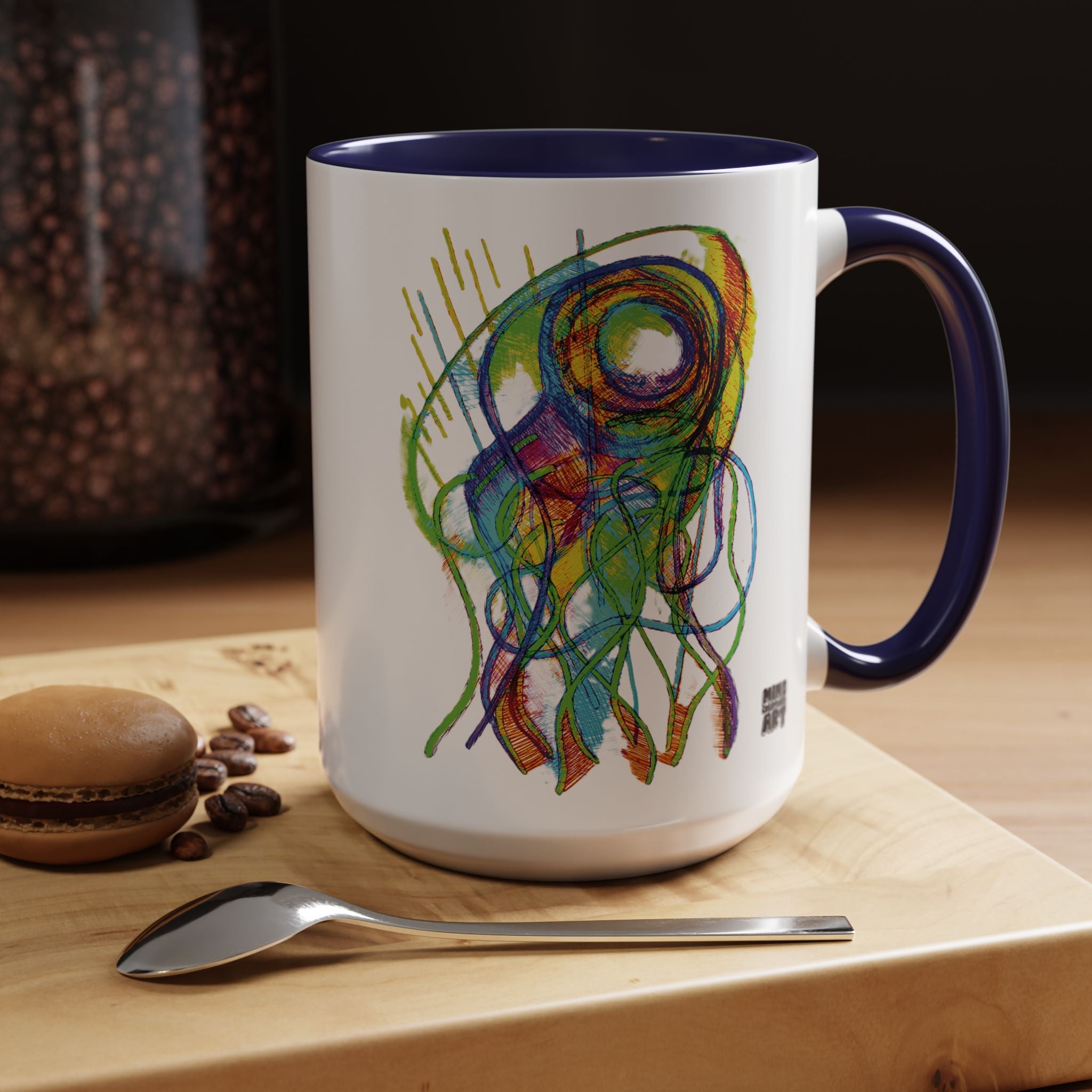 Jelly Jam Accent Coffee Mug (11oz, 15oz)
