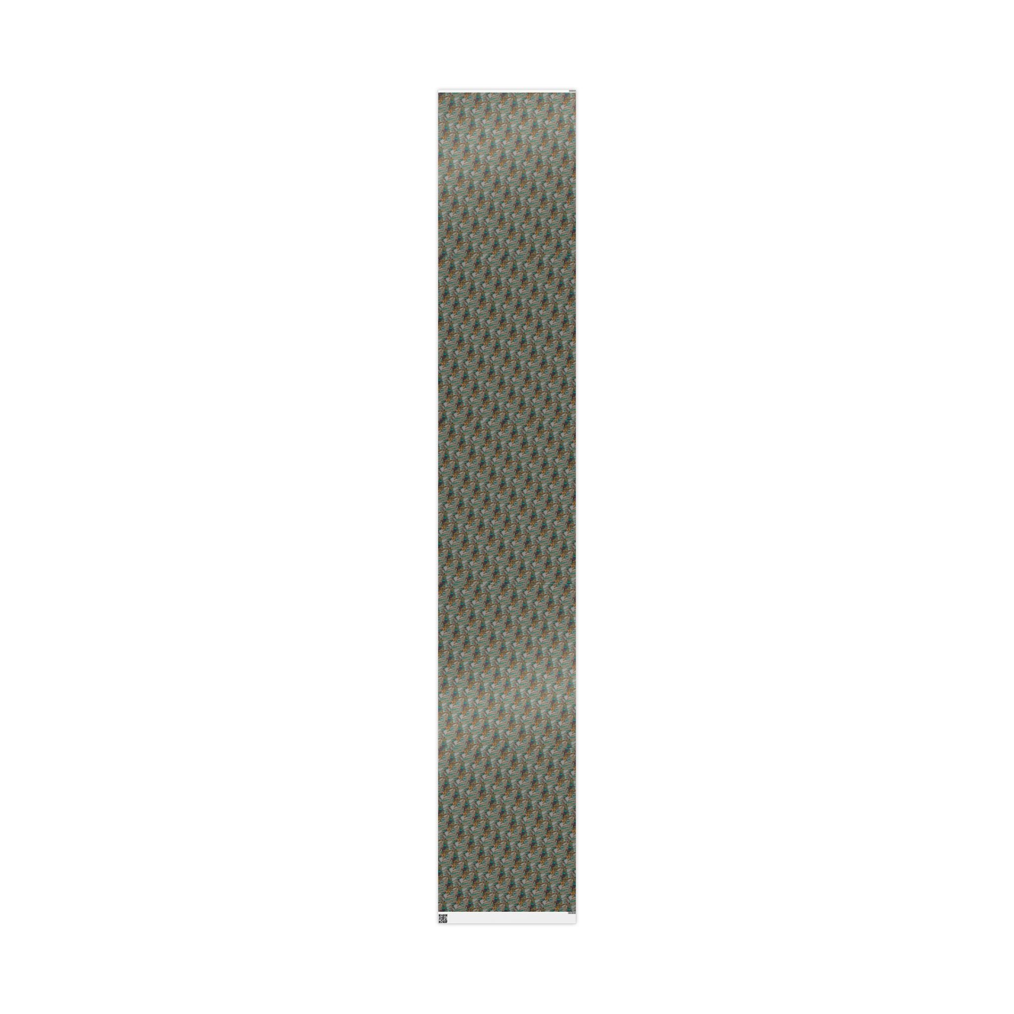 Vessel (Gray Background) Heavy Wrapping Paper