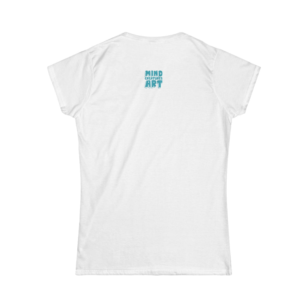 Cheshire (Pink & Teal) Women's Softstyle Tee
