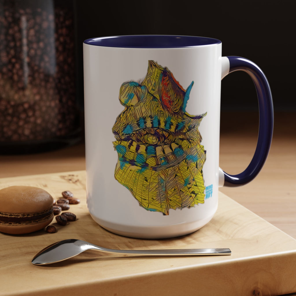Hypnagogic (Neon) Accent Coffee Mug (11oz, 15oz)