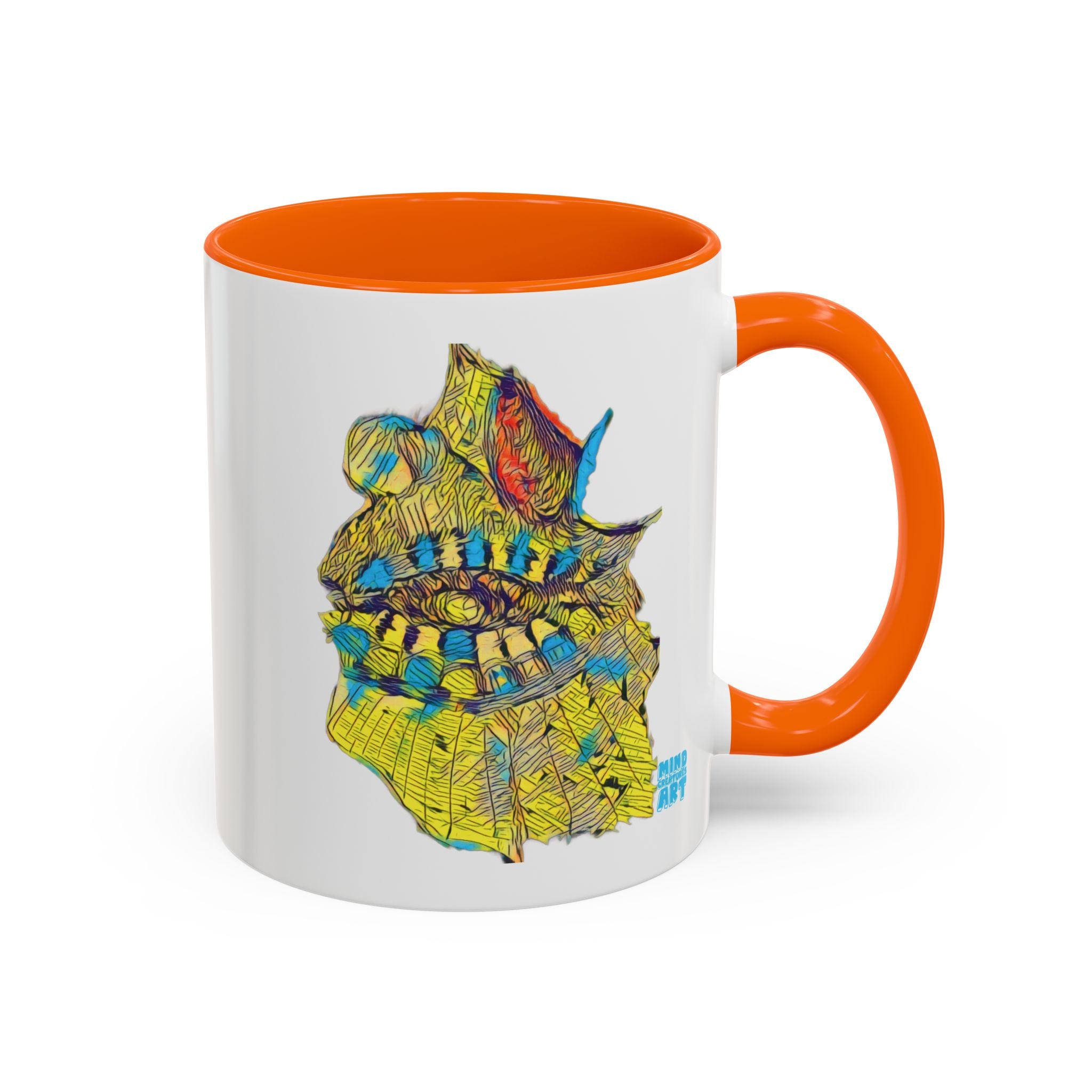 Hypnagogic (Neon) Accent Coffee Mug (11oz, 15oz)
