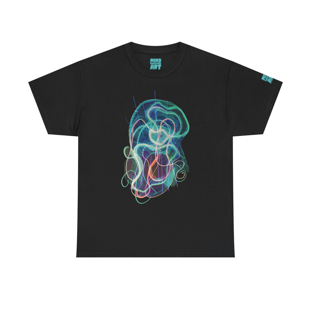 Davy Jones (Electric Teal) Unisex Heavy Cotton Tee