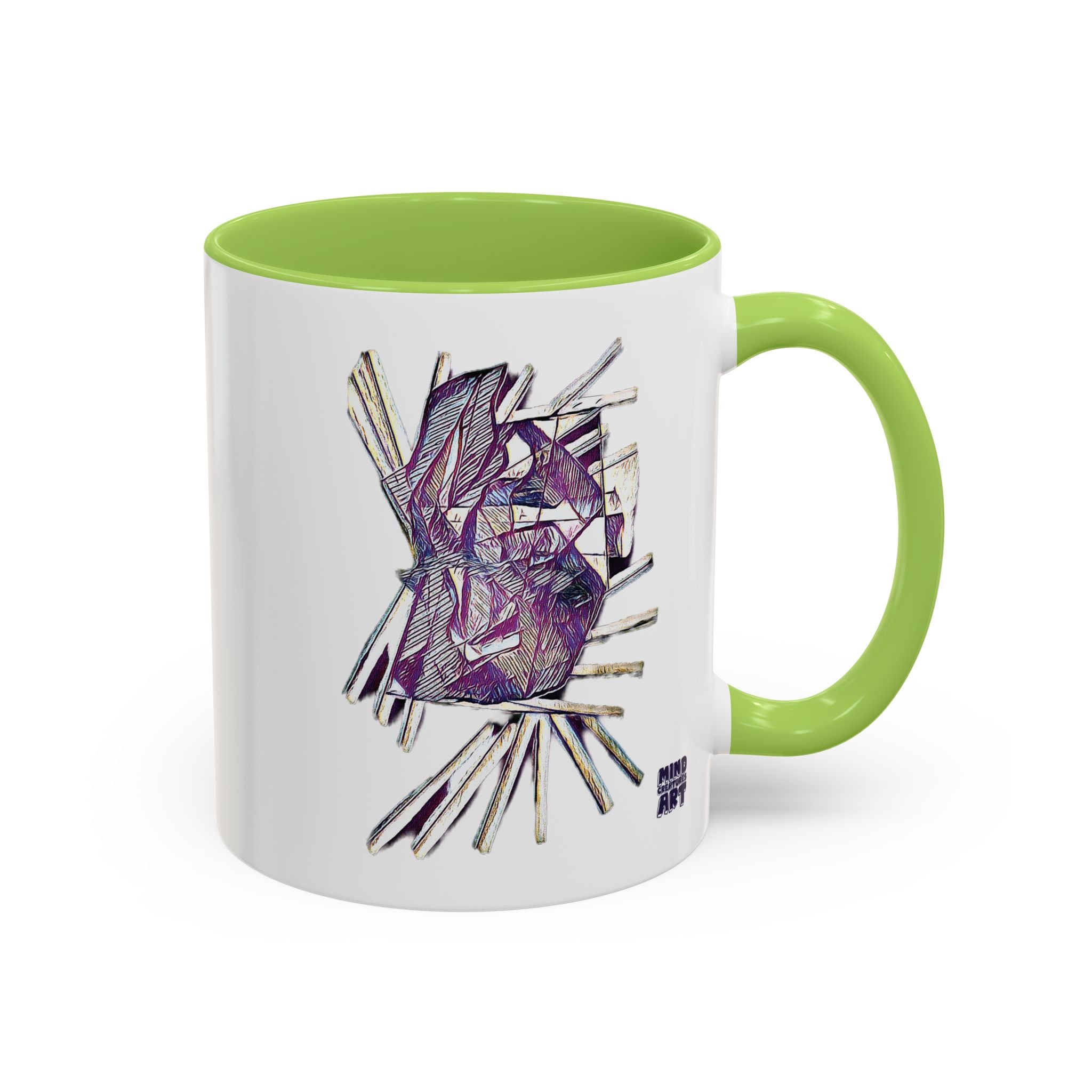 Lightspeed (Purple) Accent Coffee Mug (11oz, 15oz)