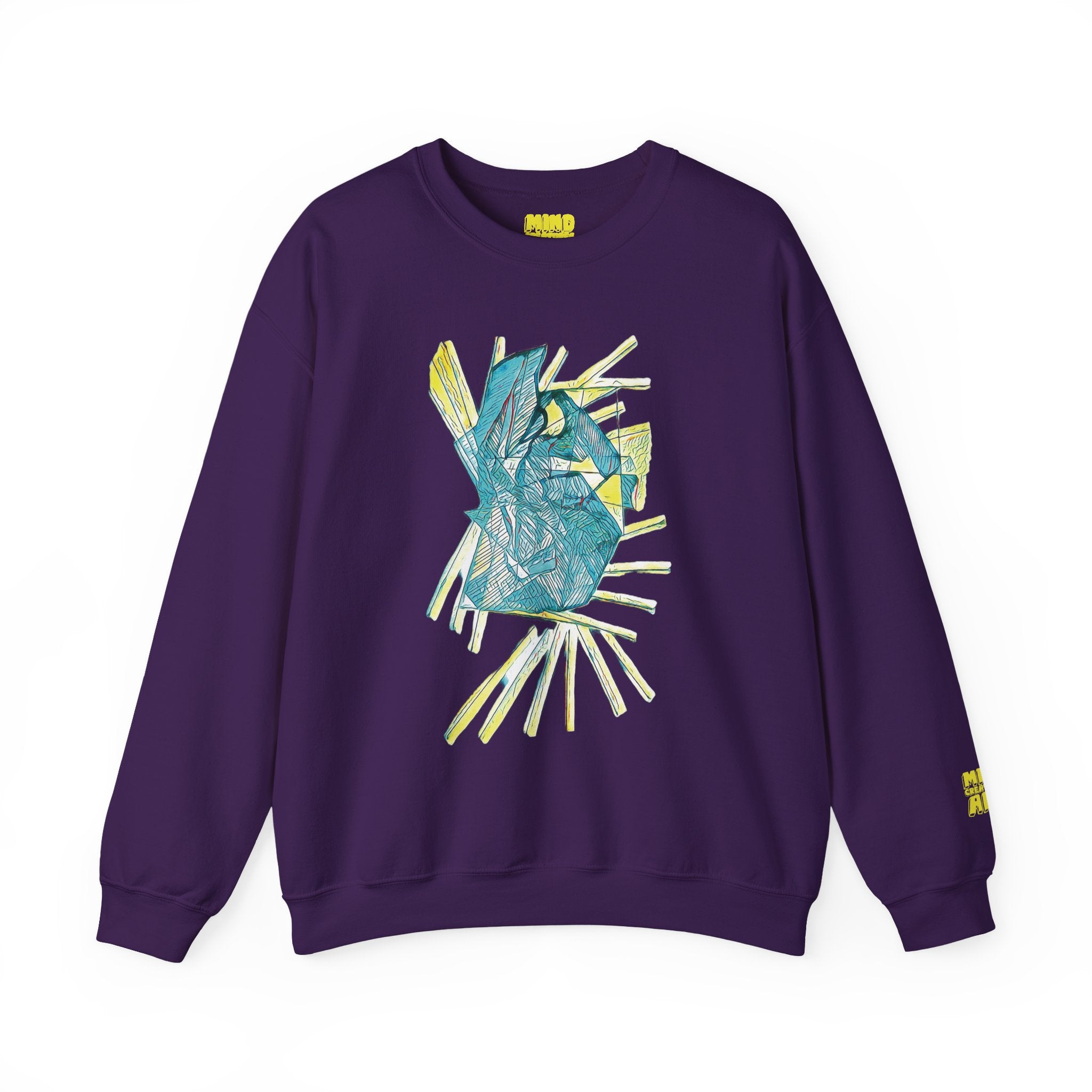 Lightspeed (Aqua) Unisex Heavy Blend™ Crewneck Sweatshirt