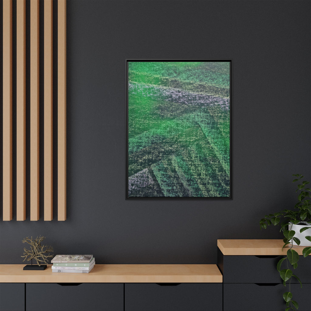 Voice (V3) Matte Canvas, Framed