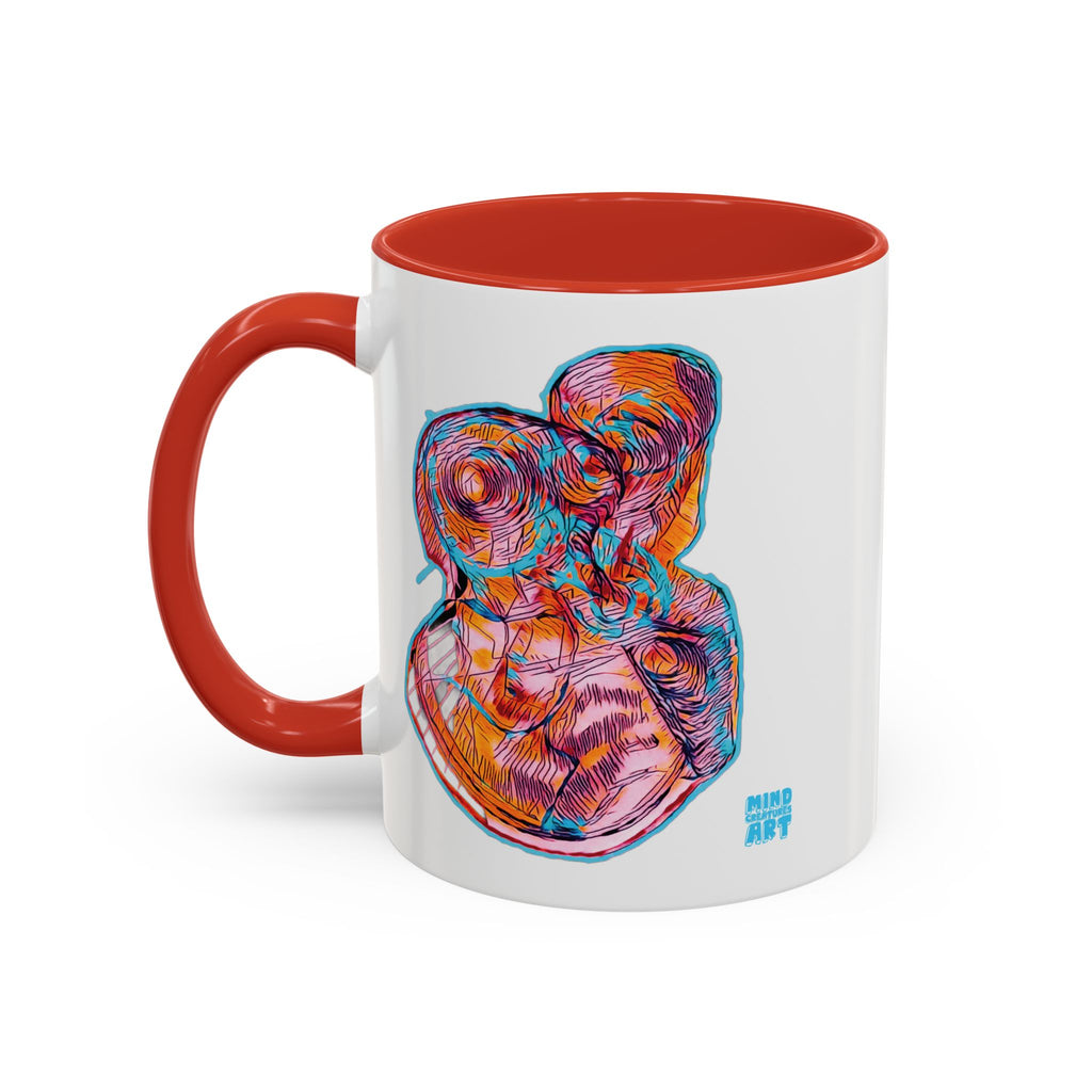 Curiosity (Pink) Accent Coffee Mug (11oz, 15oz)