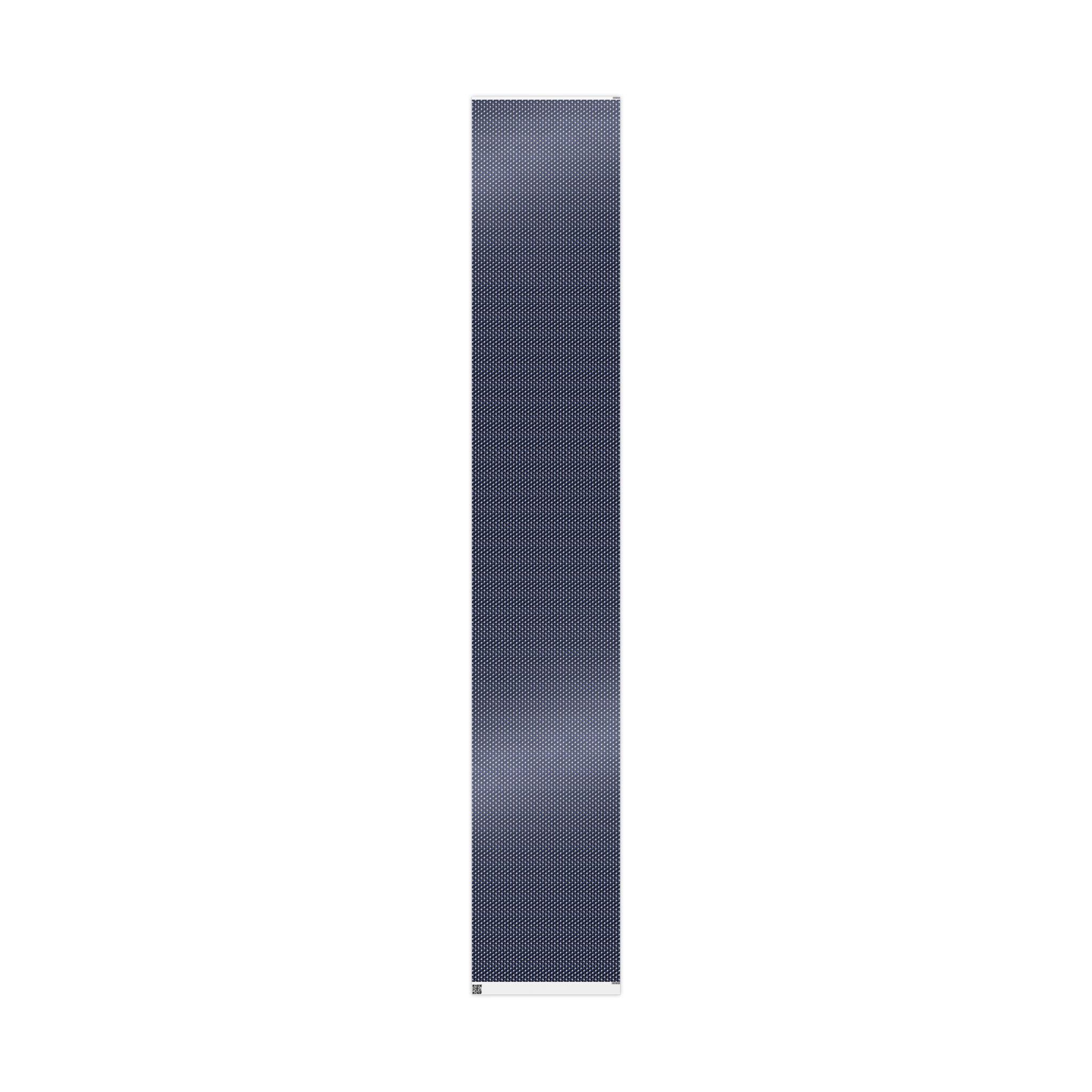 Who Are You? (Black Background, White Logo) Heavy Wrapping Paper