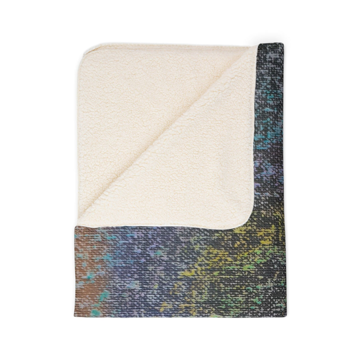 Iridescent (V2) Fleece Sherpa Blanket