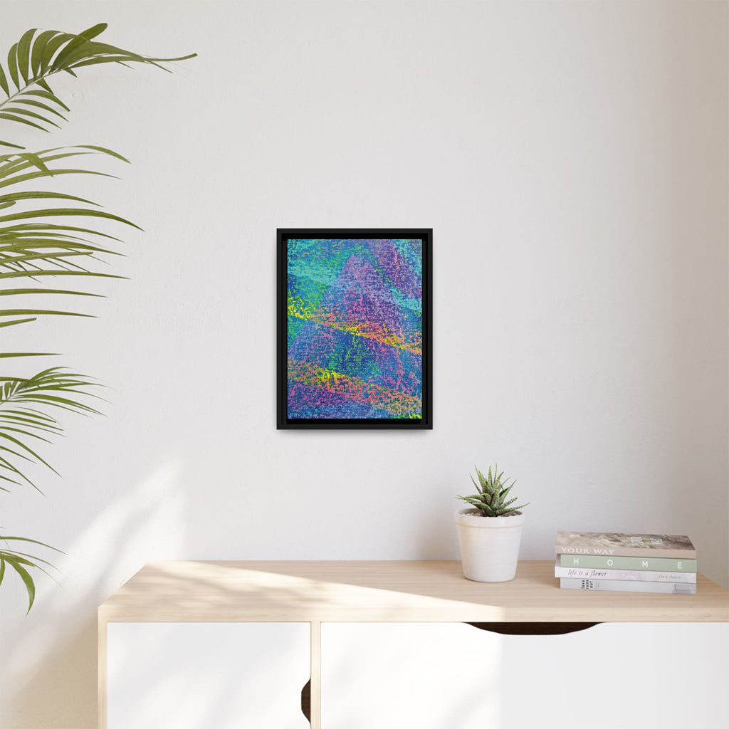 Vapor (V2) Matte Canvas, Framed
