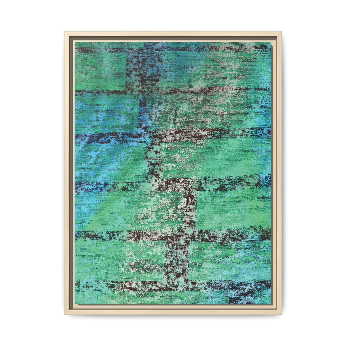 Experiment (V2) Matte Canvas, Framed