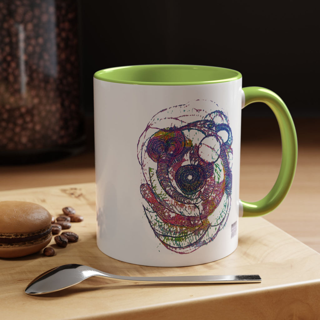 Spiraling Accent Coffee Mug (11oz, 15oz)