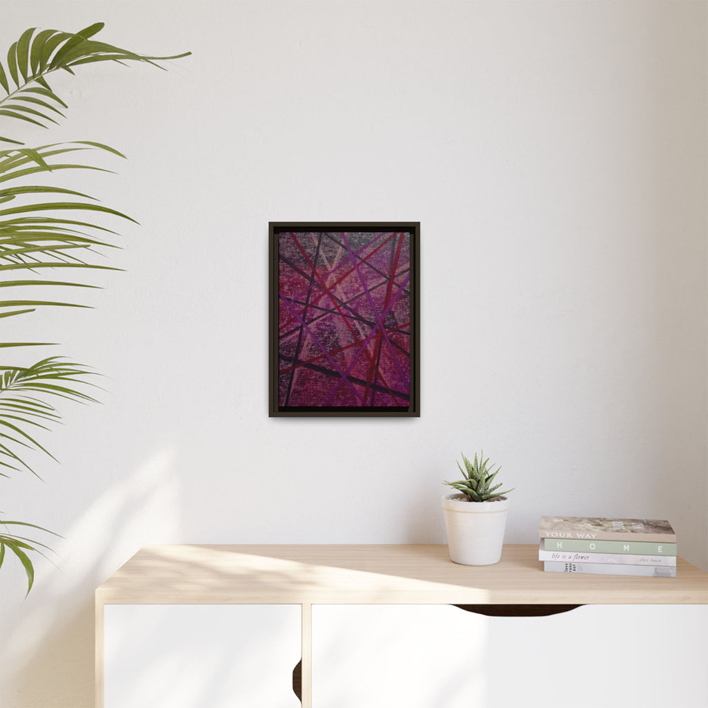 Knots Matte Canvas, Framed