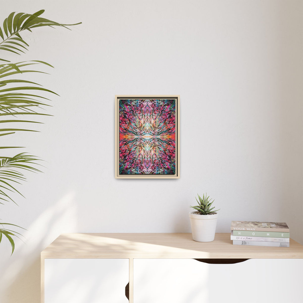 Thunder Matte Canvas, Framed