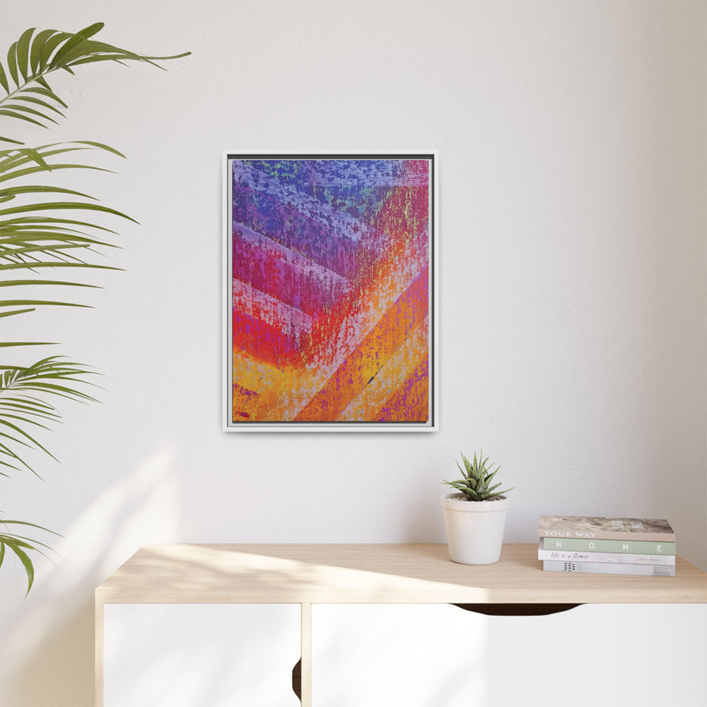 Structure Matte Canvas, Framed