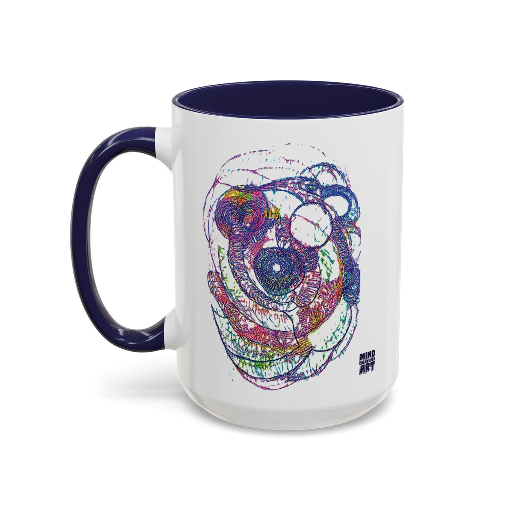 Spiraling Accent Coffee Mug (11oz, 15oz)