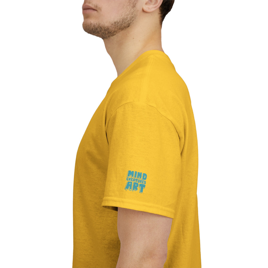 Cheshire (Pink & Teal) Unisex Heavy Cotton Tee