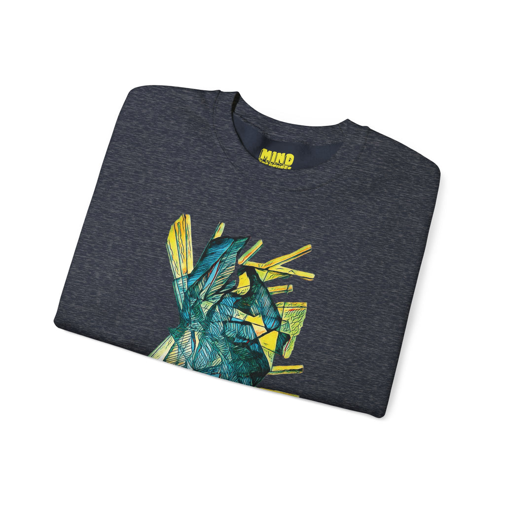 Lightspeed (Teal) Unisex Heavy Blend™ Crewneck Sweatshirt