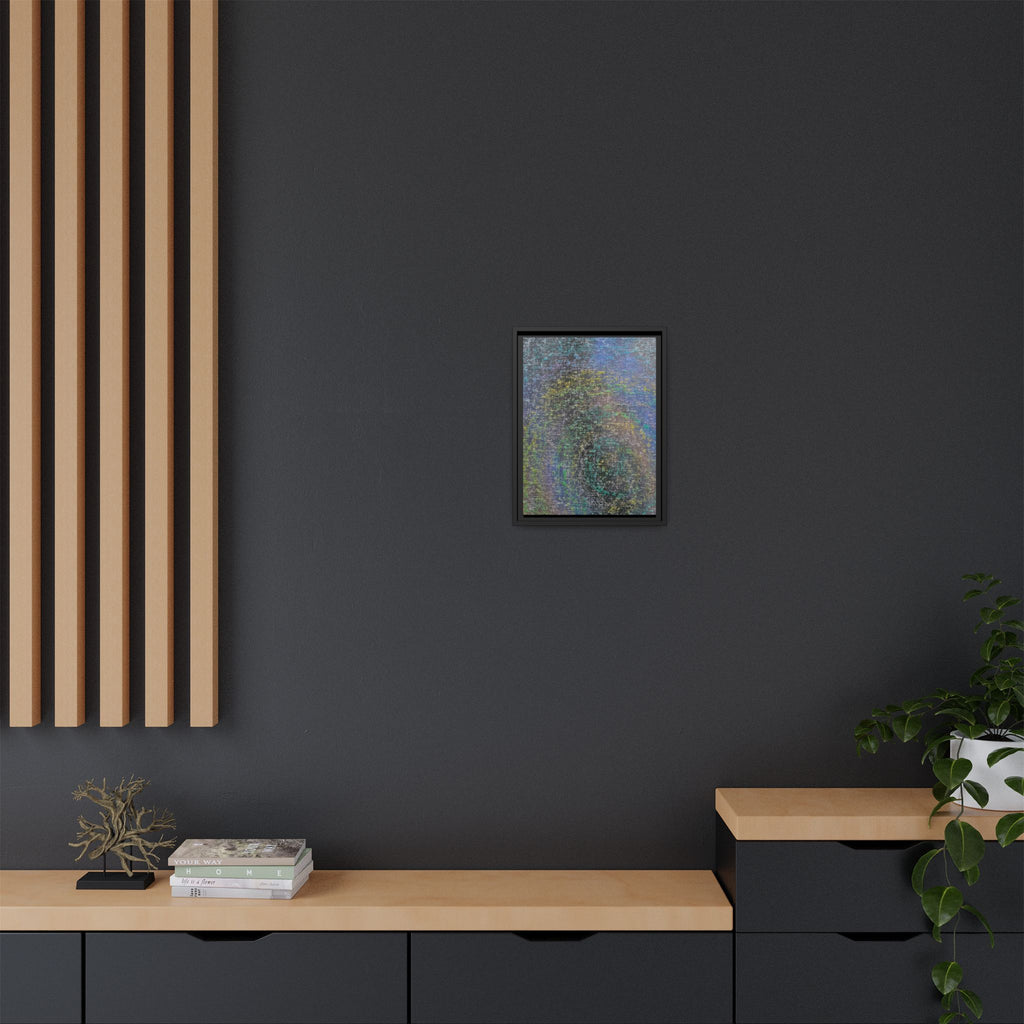 Iridescent (V2) Matte Canvas, Framed