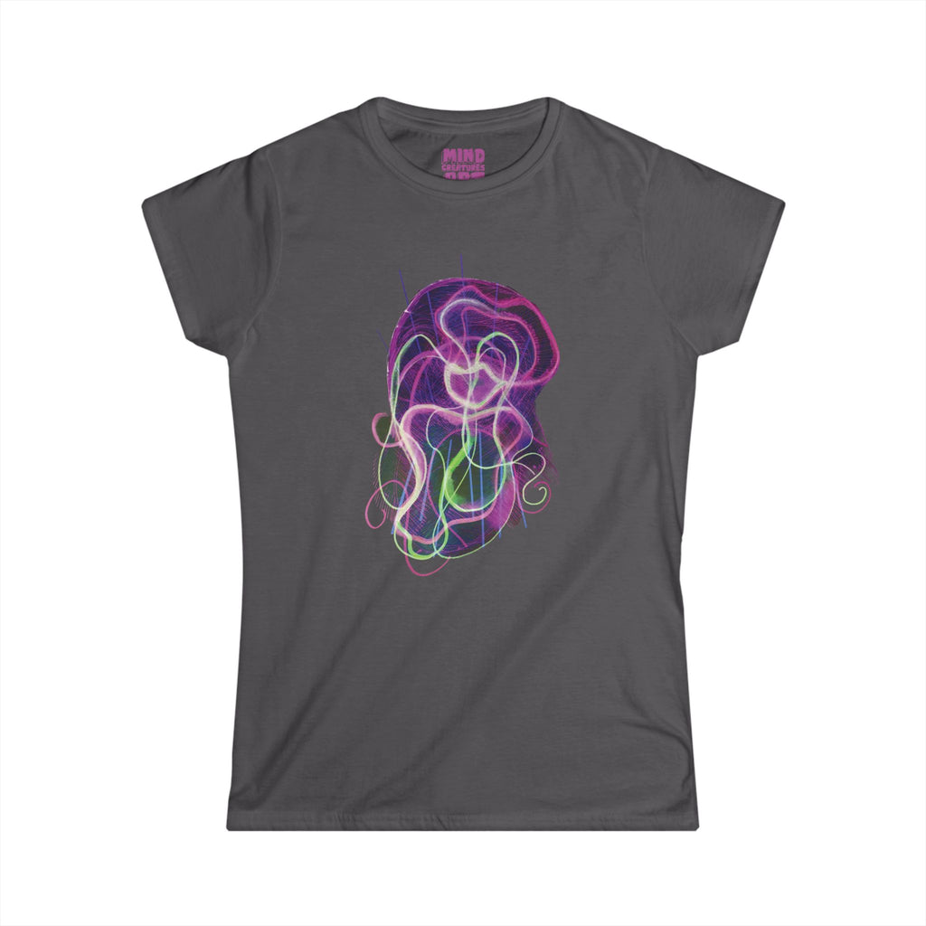Davy Jones (Electric Purple) Women's Softstyle Tee
