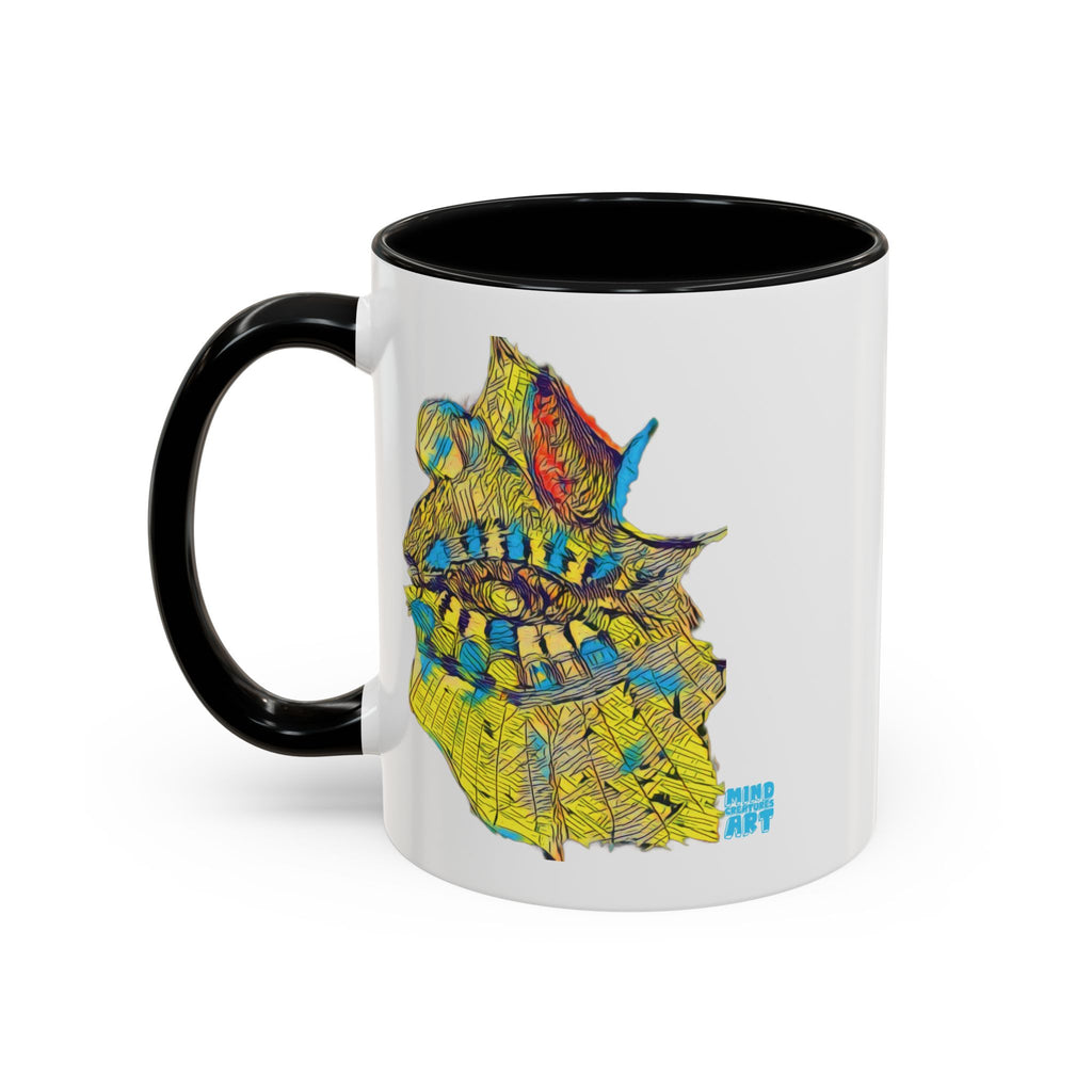 Hypnagogic (Neon) Accent Coffee Mug (11oz, 15oz)