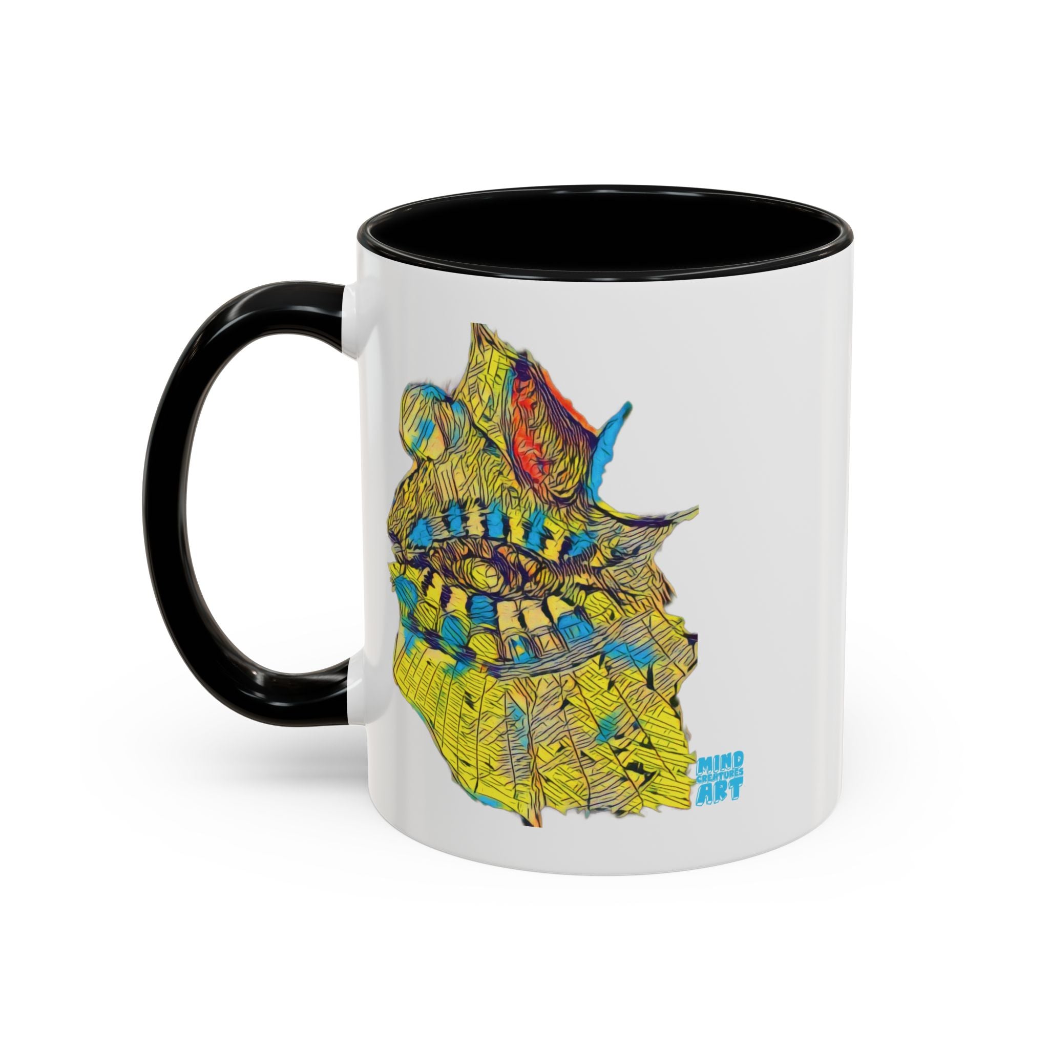 Hypnagogic (Neon) Accent Coffee Mug (11oz, 15oz)