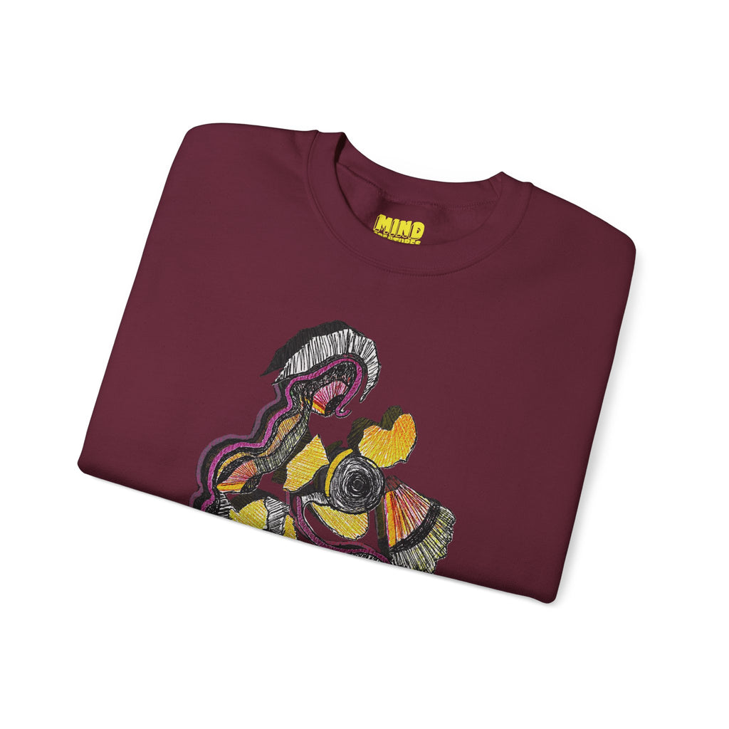 Crimson Teacher Unisex Heavy Blend™ Crewneck Sweatshirt