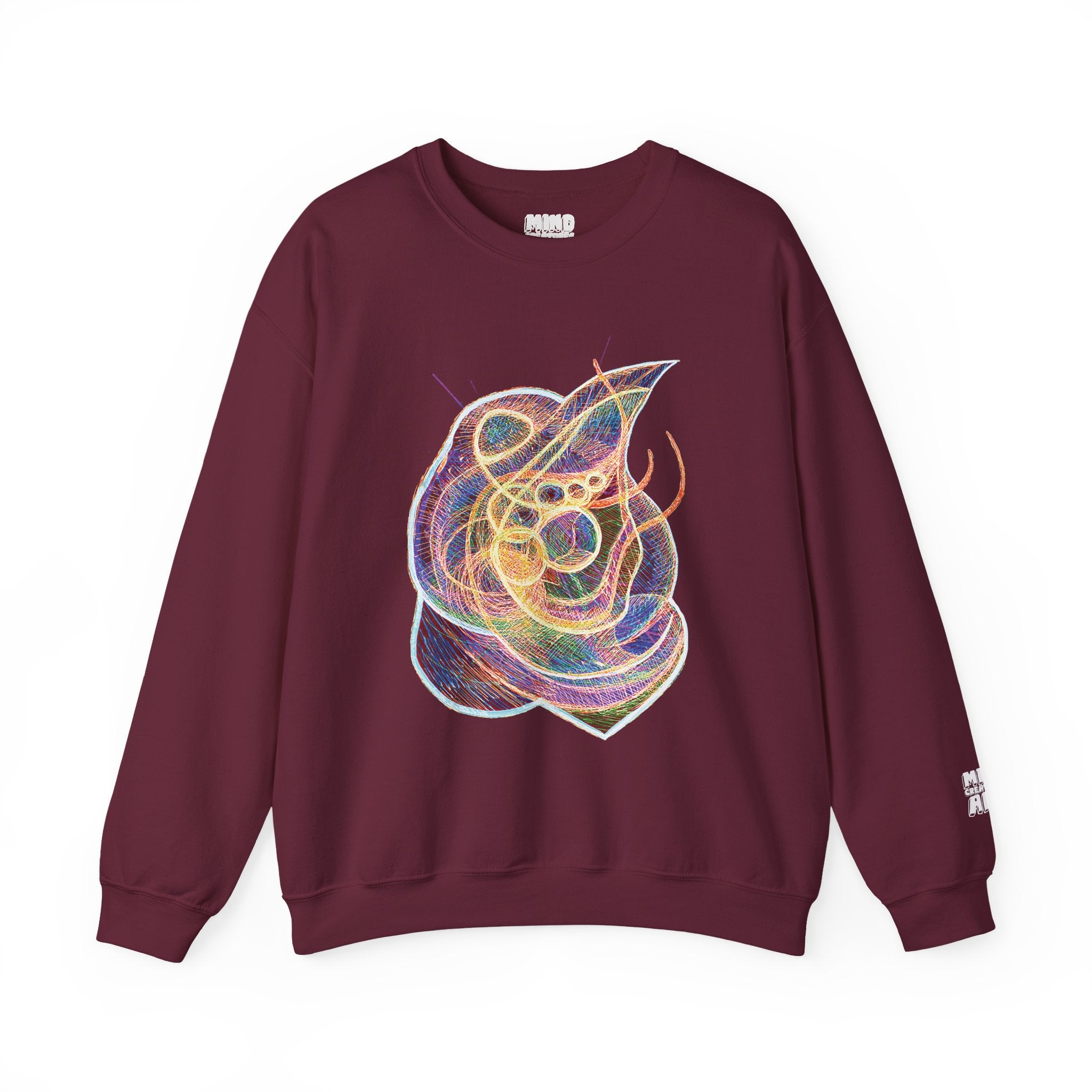 Renewal (Electric Yellow & Purple) Unisex Heavy Blend™ Crewneck Sweatshirt