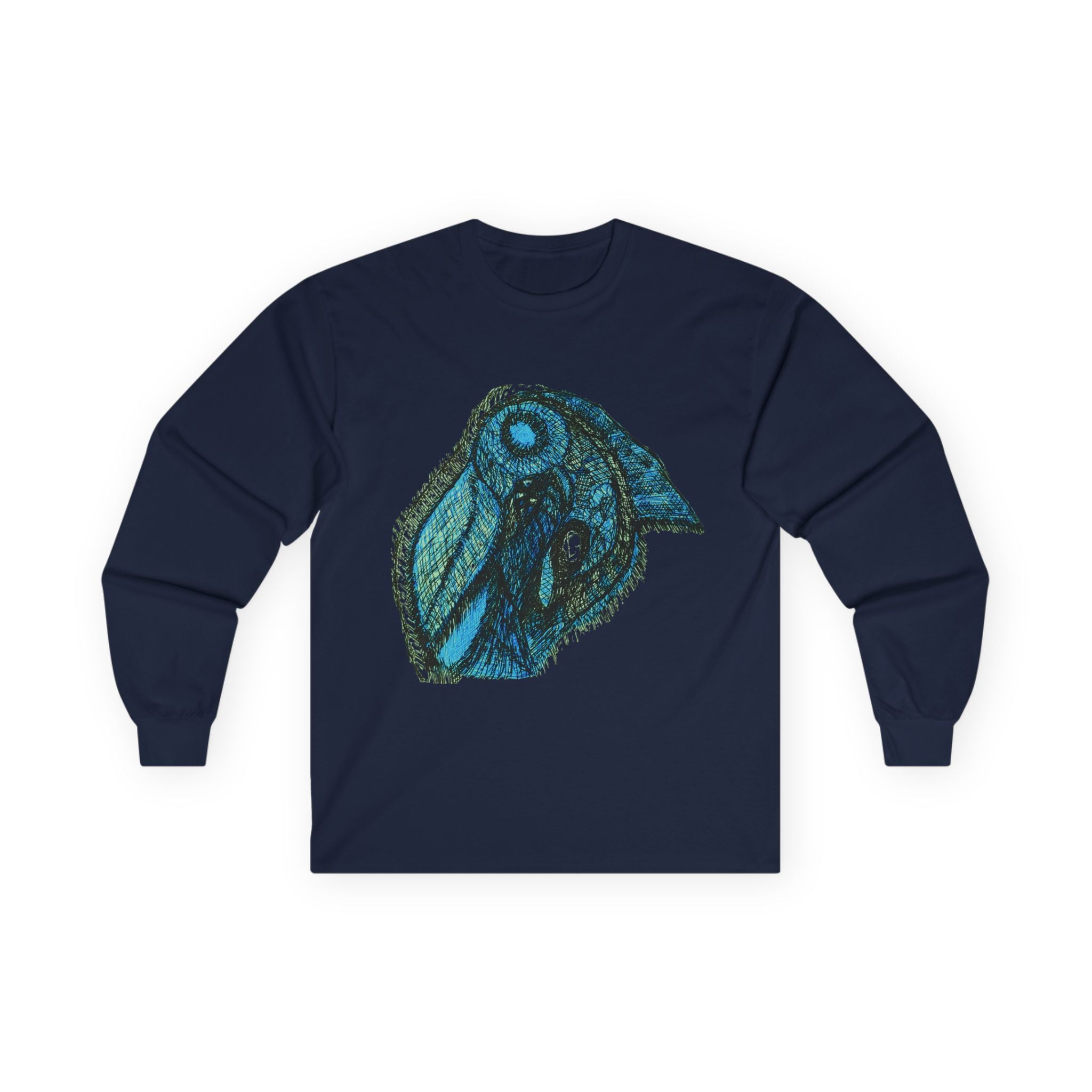 Who Are You? (Teal) Unisex Ultra Cotton Long Sleeve Tee