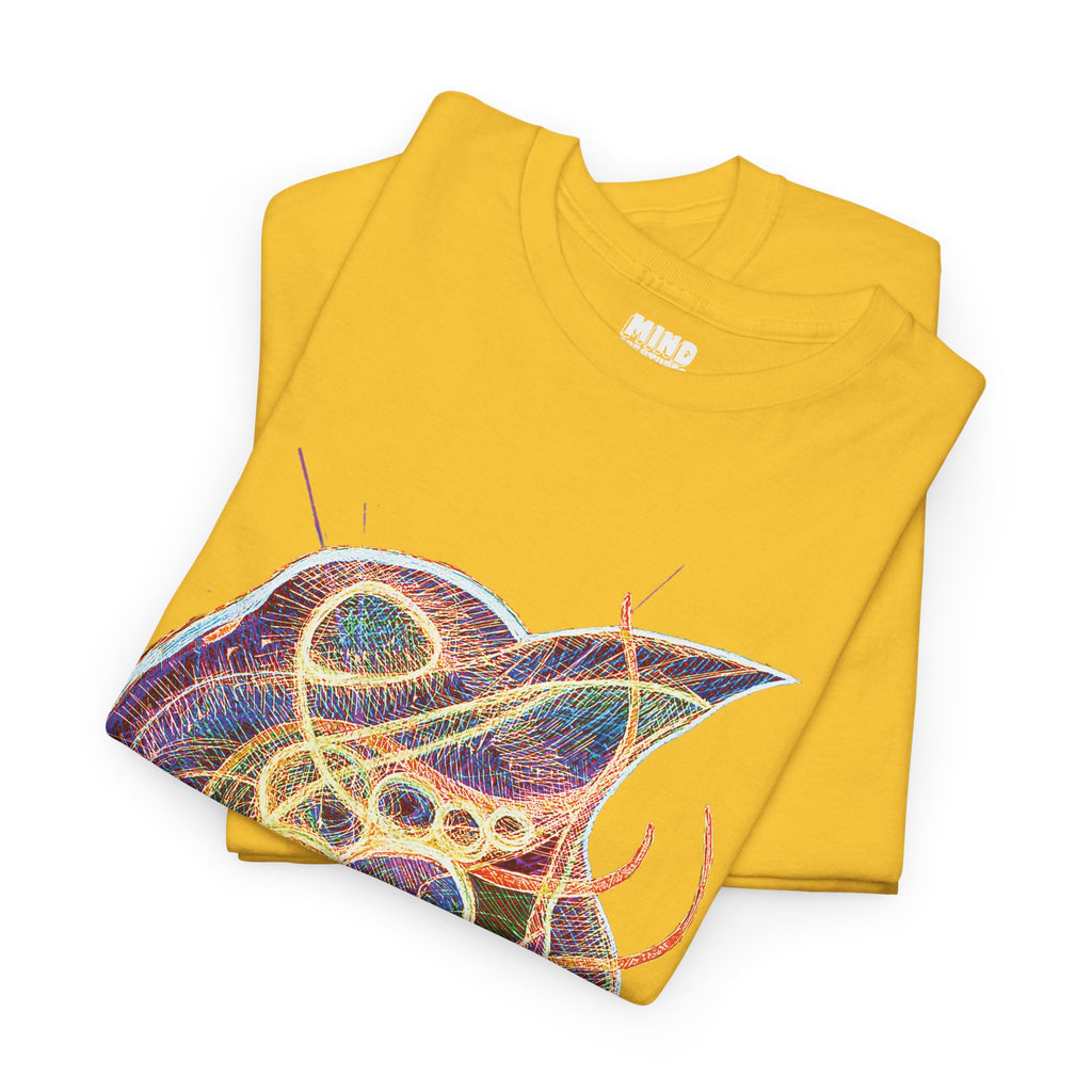 Renewal (Electric Yellow & Purple) Unisex Heavy Cotton Tee