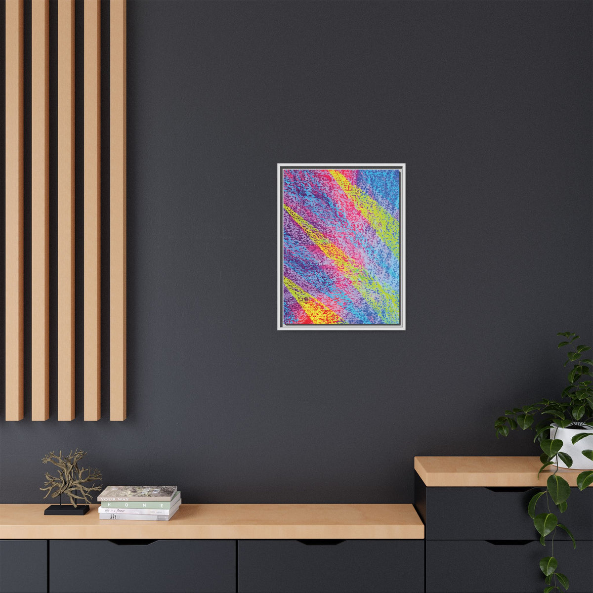 Spear Matte Canvas, Framed