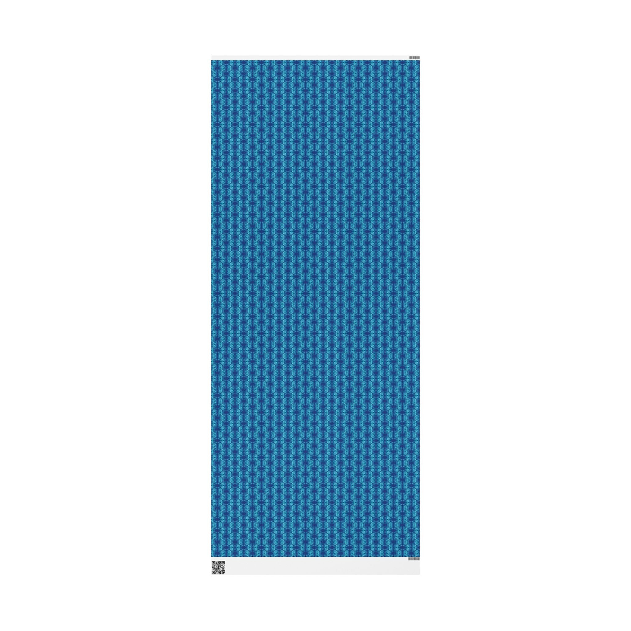 Link (Teal, Dark Blue Background) Heavy Wrapping Paper
