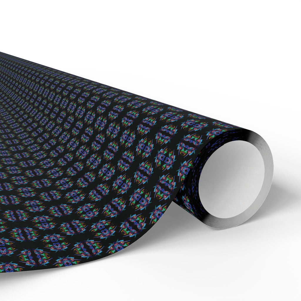 Watching (Mirror, Black Background) Heavy Wrapping Paper