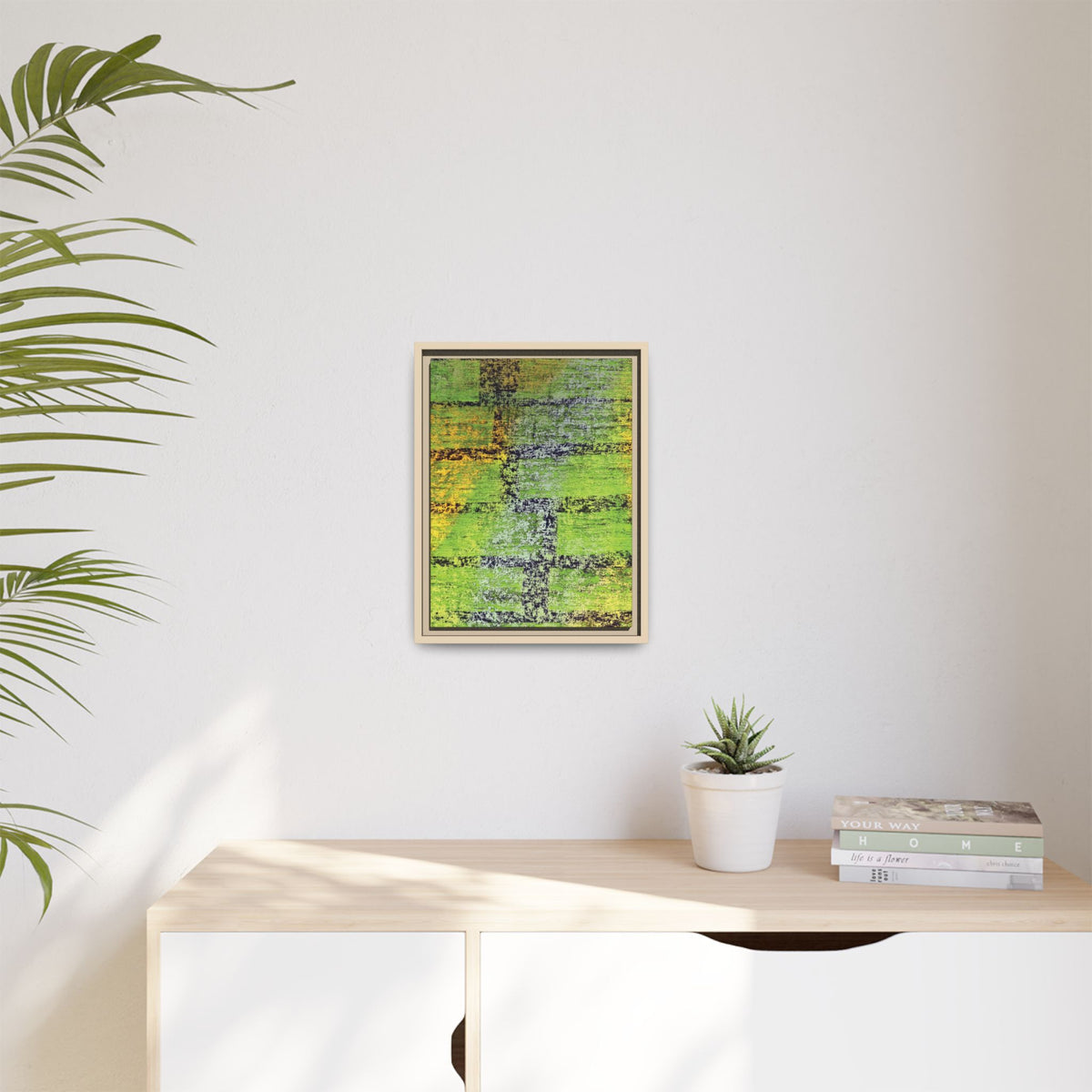 Experiment Matte Canvas, Framed