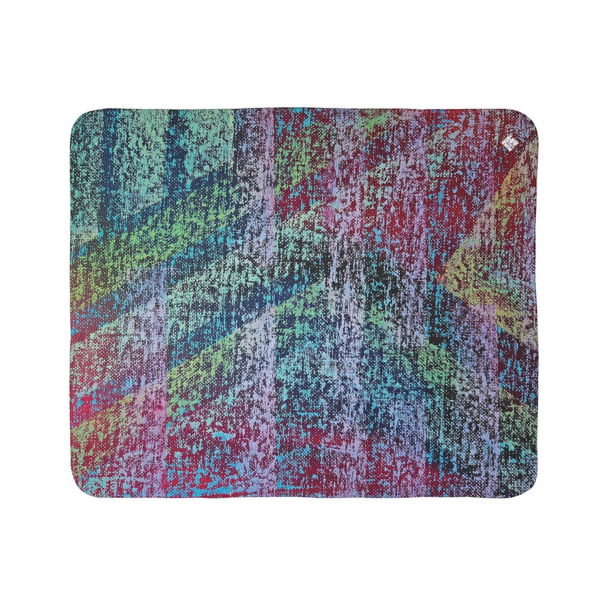 Elocution Fleece Sherpa Blanket