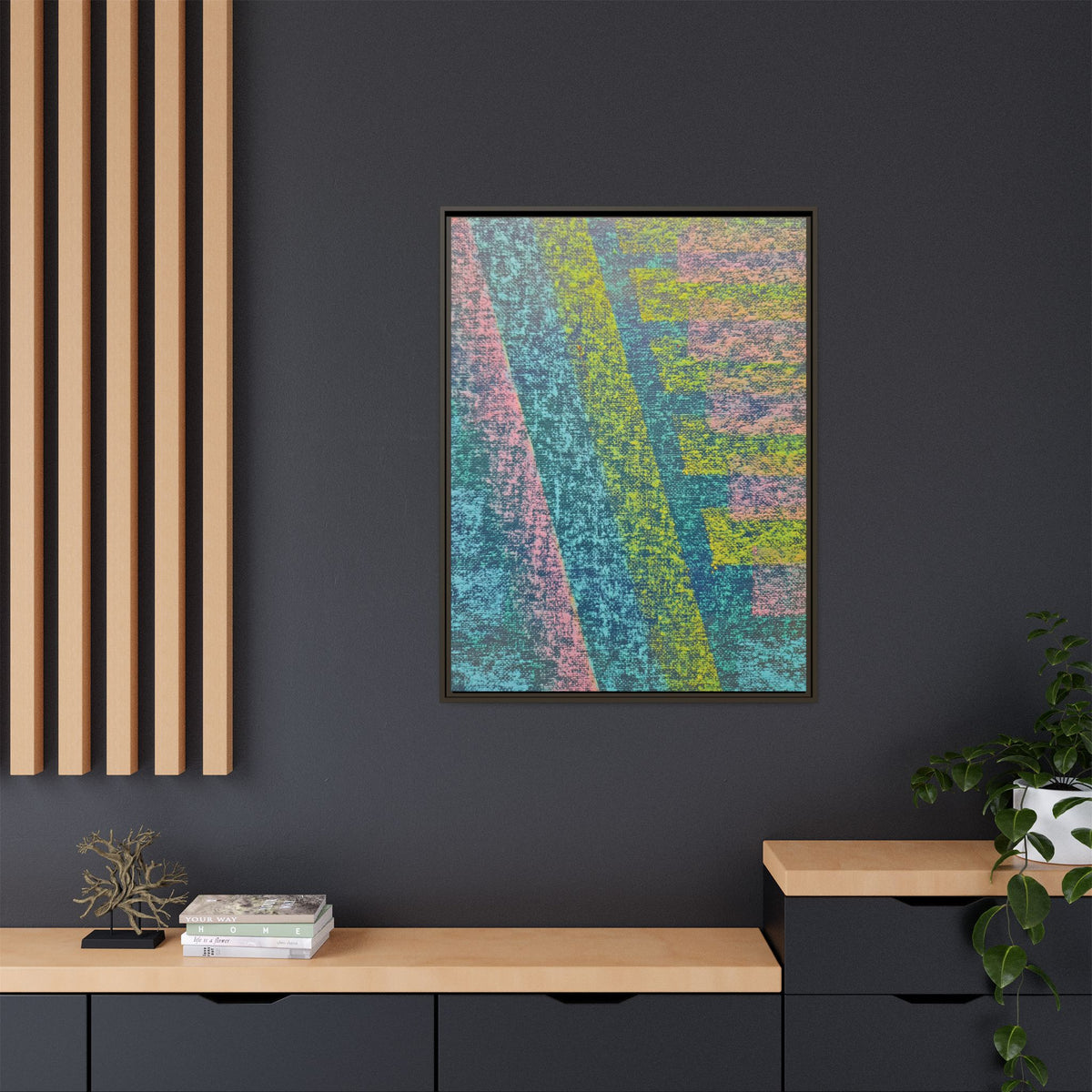 Steady Matte Canvas, Framed