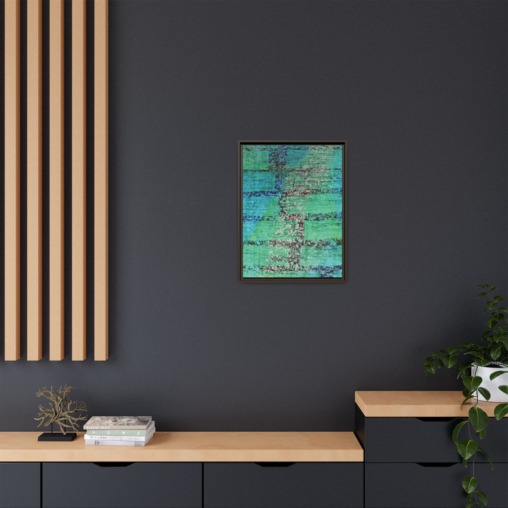 Experiment (V2) Matte Canvas, Framed