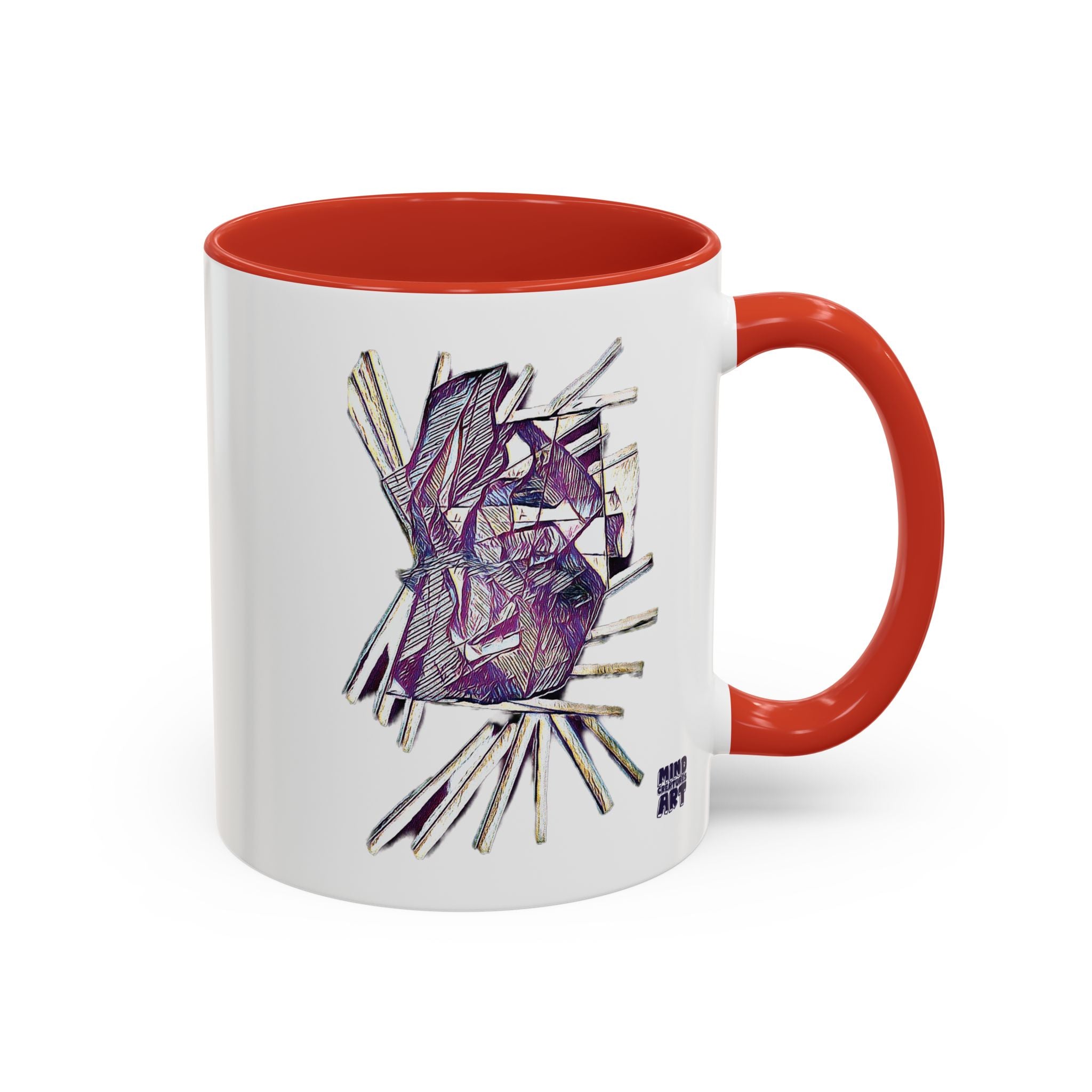 Lightspeed (Purple) Accent Coffee Mug (11oz, 15oz)