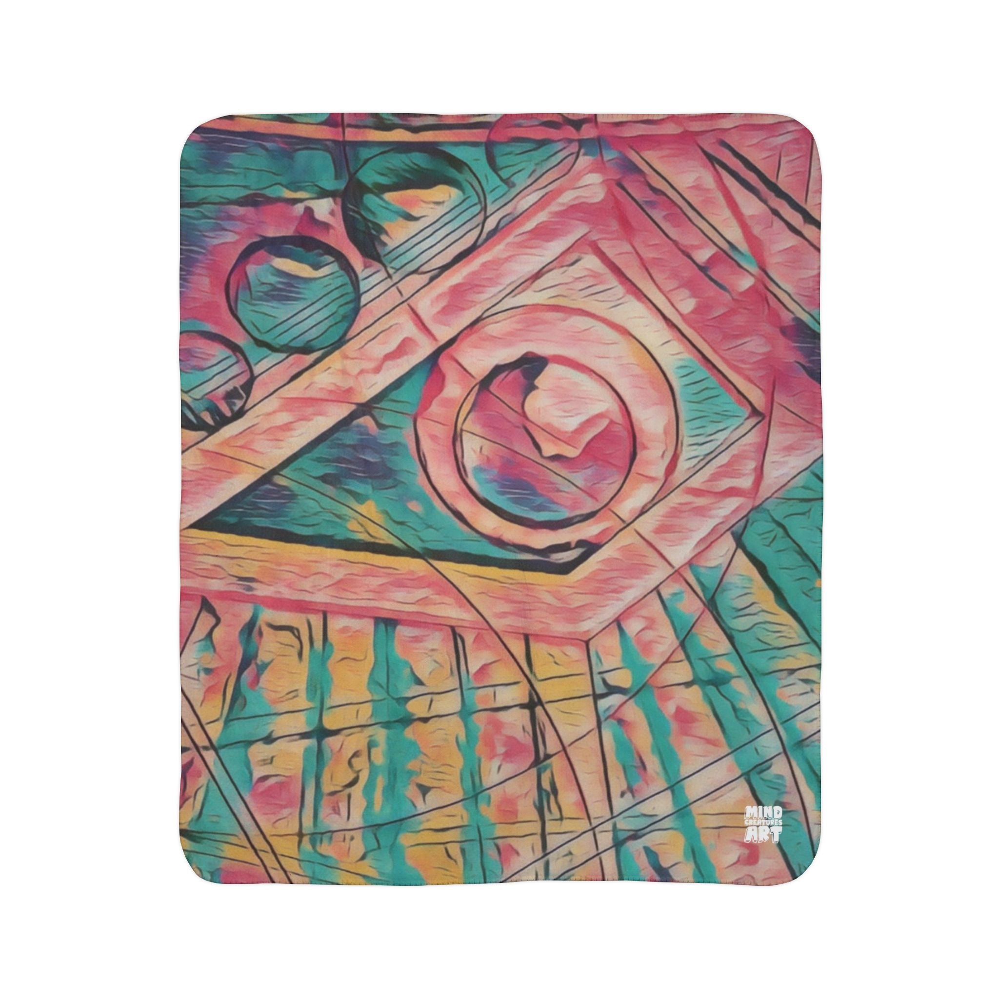 Love Fleece Sherpa Blanket