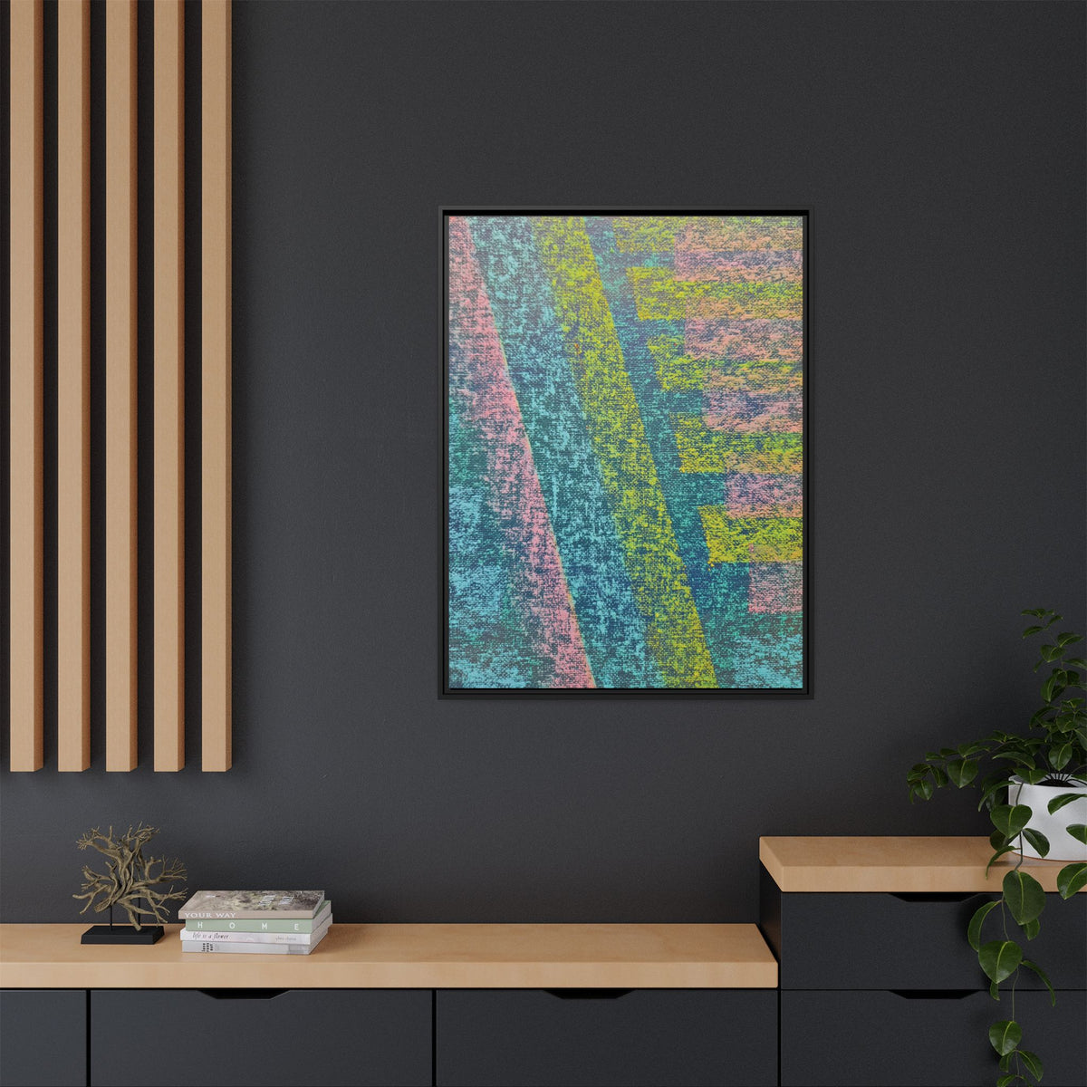 Steady Matte Canvas, Framed