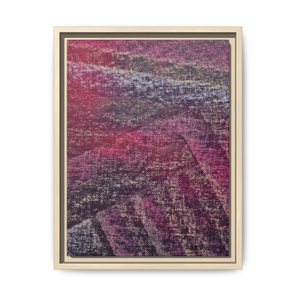 Voice Matte Canvas, Framed