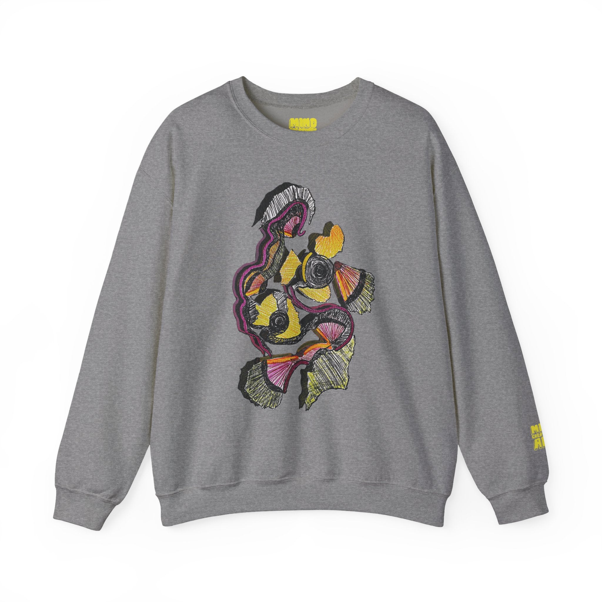 Crimson Teacher Unisex Heavy Blend™ Crewneck Sweatshirt