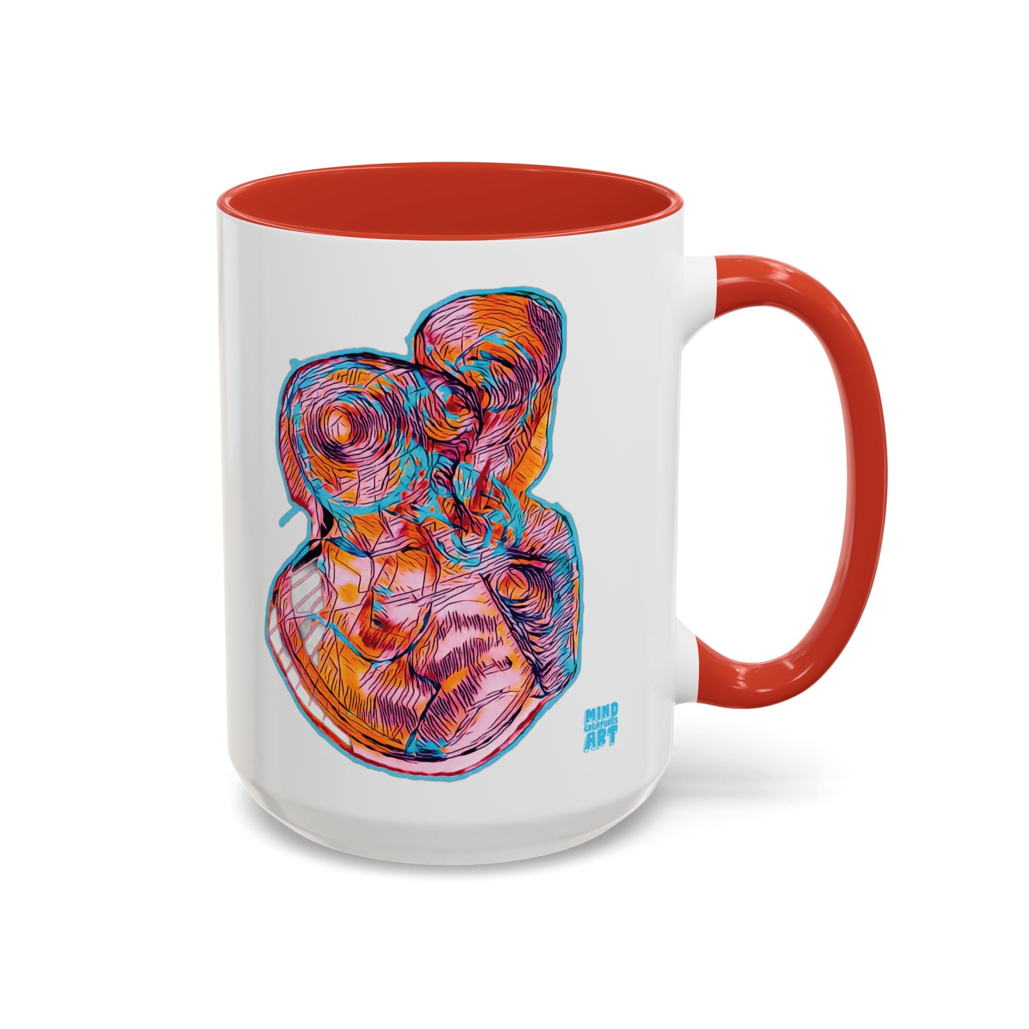 Curiosity (Pink) Accent Coffee Mug (11oz, 15oz)