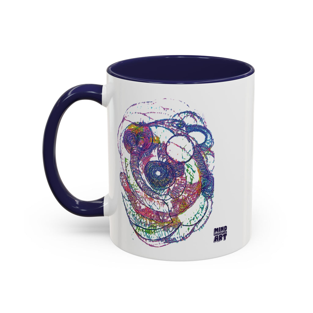 Spiraling Accent Coffee Mug (11oz, 15oz)